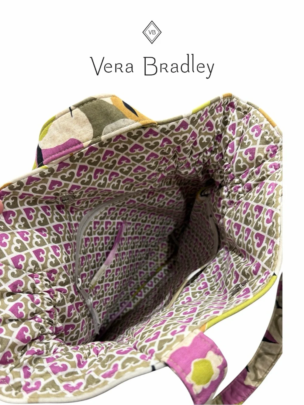 Vera‎ Bradley RETIRED Portobello Road Shoulder Bag